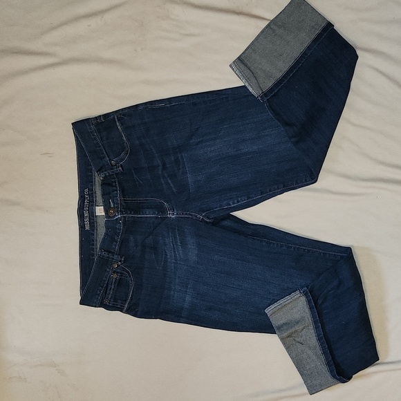 Mossimo crop blue jean capri size 13 - Picture 1 of 6
